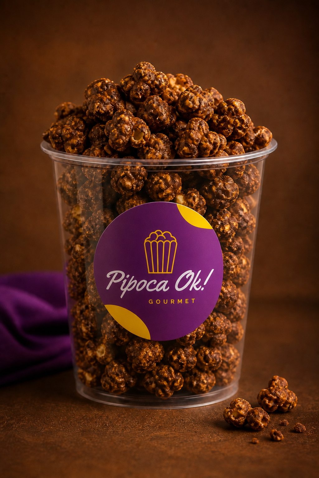 Pipoca de Ovomaltine
